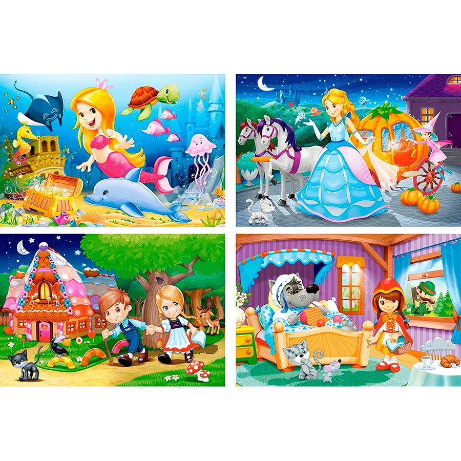 puzzle per bambini - Animali della fattoria - 20 pezzi - Castorland