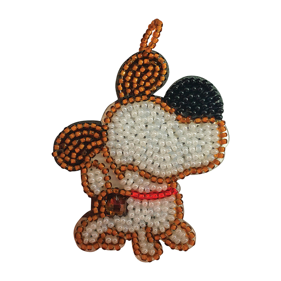 Kit di ricamo con perline - Ciondolo per cani - Nova Stitch