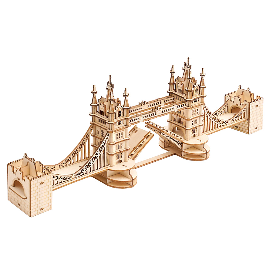 Puzzle in legno 3D - Tower Bridge - ROKR