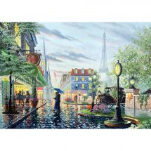 puzzle - Art Puzzle - Pioggia estiva a Parigi - 2000 pezzi