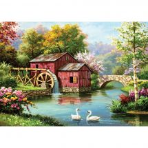 puzzle - Art Puzzle - Il vecchio mulino - 1000 pezzi