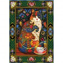 puzzle - Art Puzzle - Il gatto reale - 1000 pezzi