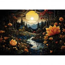 puzzle - Art Puzzle - Bellezze notturne - 1000 pezzi