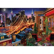 puzzle - Art Puzzle - Terrazza su Brooklyn - 1500 pezzi