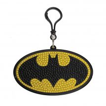 Portachiavi ricamo diamante - Crystal Art D.I.Y - Batman