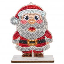 statuetta di diamante - Crystal Art D.I.Y - santa