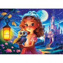 puzzle per bambini - Castorland - Principessa e gufo - 70 pezzi