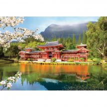 puzzle - Castorland - Antico tempio di Byodoin - 1000 pezzi