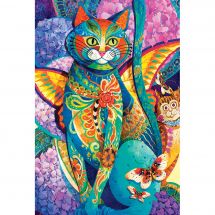 puzzle - Castorland - Fiesta felina - 1500 pezzi