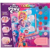 Kit di ricamo a diamante per bambini - Dotzies - I miei piccoli pony - 6 creazioni