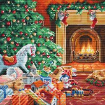 kit ricamo a punto croce - Letistitch - Caldo Natale