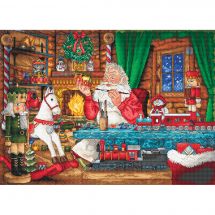 kit ricamo a punto croce - Letistitch - Prepararsi al Natale