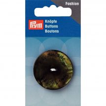 Bottoni a 2 fori - Prym - Bottone verde Handmade - 34 mm