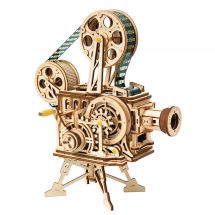 Puzzle meccanico in legno 3D - ROKR - Vitascope - Proiettore cinematografico