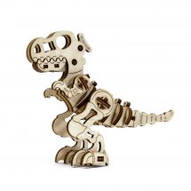 Puzzle in legno 3D - Wooden City - t-rex