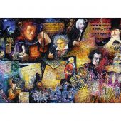 puzzle - Art Puzzle - I grandi nomi della musica - 500 pezzi