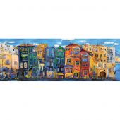 puzzle - Art Puzzle - Città colorata - 1000 pezzi