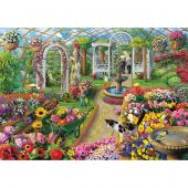 puzzle - Art Puzzle - Giardino colorato - 1500 pezzi