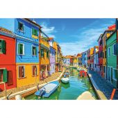 puzzle - Castorland - Colori di Burano - 1000 pezzi