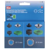 Accessorio cucito - Prym - Set di utensili per occhielli - 11 e 14 mm