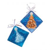 Kit di ricamo con perline - Abris Art - Albero di Natale da ricamare