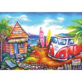 puzzle - Art Puzzle - Campo di surf - 260 pezzi