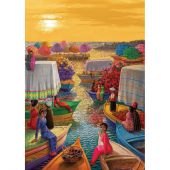 puzzle - Art Puzzle - Porta fiori - 1000 pezzi