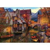 puzzle - Art Puzzle - Case sul canale - 2000 pezzi