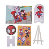 Kit di ricamo a diamante per bambini - Crystal Art D.I.Y - Set multiattività Spiderman