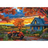 puzzle - Castorland - Passeggiata d'autunno - 500 pezzi