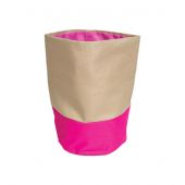 Supporto per ricamo - LMC - Borsa a cesto beige fucsia