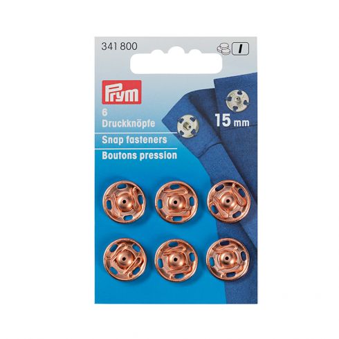 Bottoni a pressione - Bottoni a pressione per cucire - 15 mm - Prym