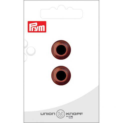 Occhi per il peluche - Marrone medio 12 mm - Union Knopf by Prym