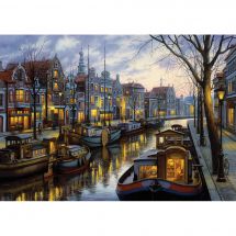 puzzle - Art Puzzle - Le luci del canale - 1500 pezzi