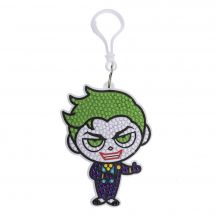 Portachiavi ricamo diamante - Crystal Art D.I.Y - Joker