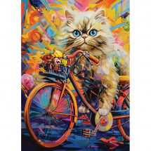 puzzle per bambini - Castorland - La passeggiata floreale del gattino - 180 pezzi