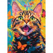 puzzle per bambini - Castorland - Gatto felice - 260 pezzi