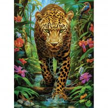 puzzle - Castorland - Leopardo nella giungla - 2000 pezzi