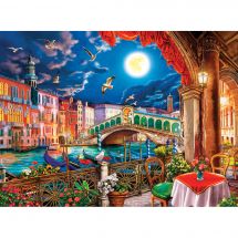 puzzle - Castorland - Notte romantica a Venezia - 2000 pezzi