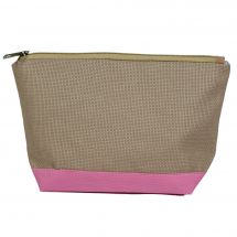 Supporto per ricamo - LMC - Pochette beige rosa