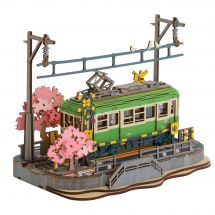 Puzzle in legno 3D - ROKR - Viaggio Sakura